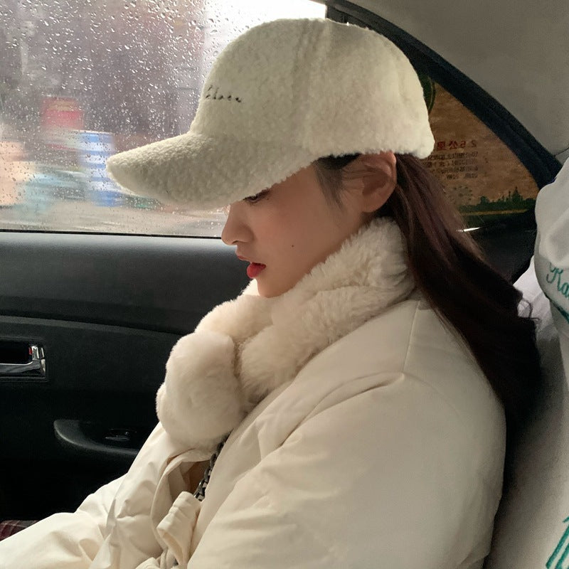 Thick warm baseball cap