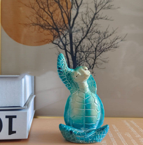 Home Turtle Meditation Leisurely Decorative Ornaments