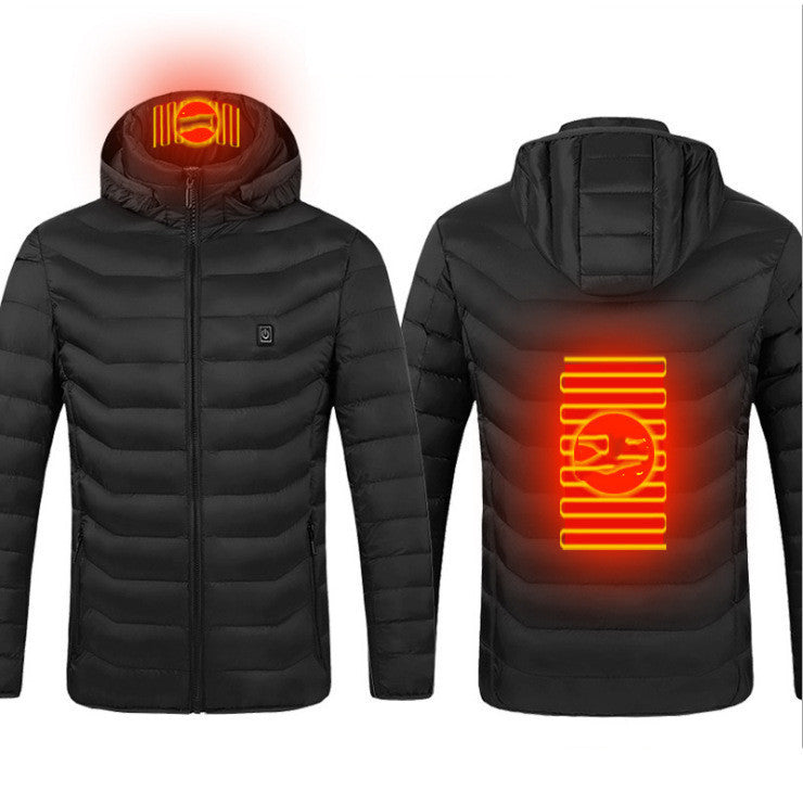 New Heated Jacket Coat USB Electric  Thermal Clothing Heating Vest
