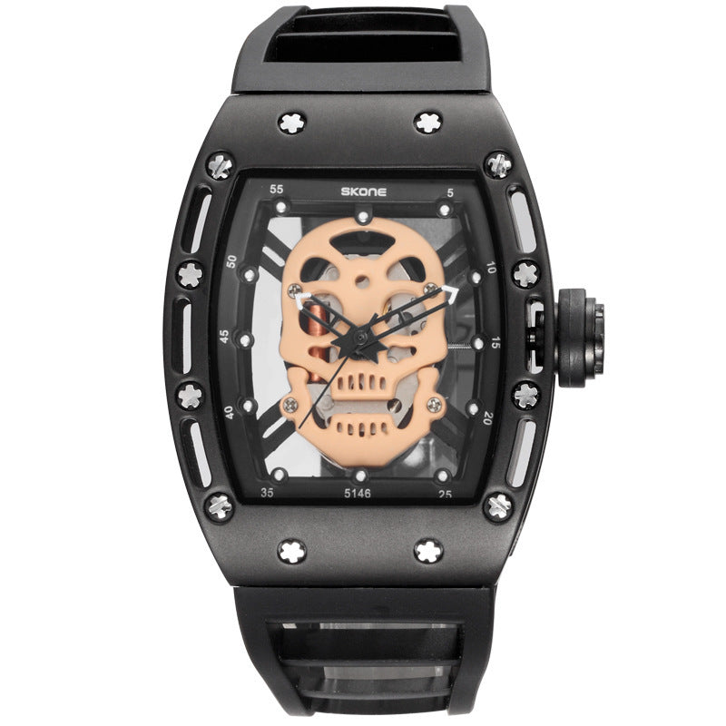Waterproof sports quartz watch