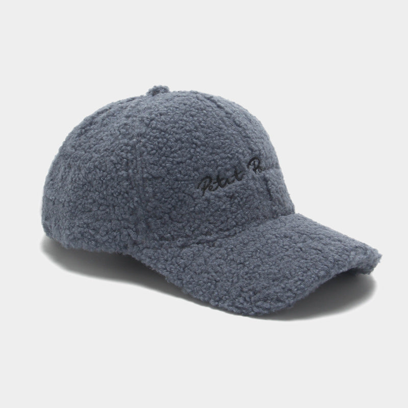Thick warm baseball cap