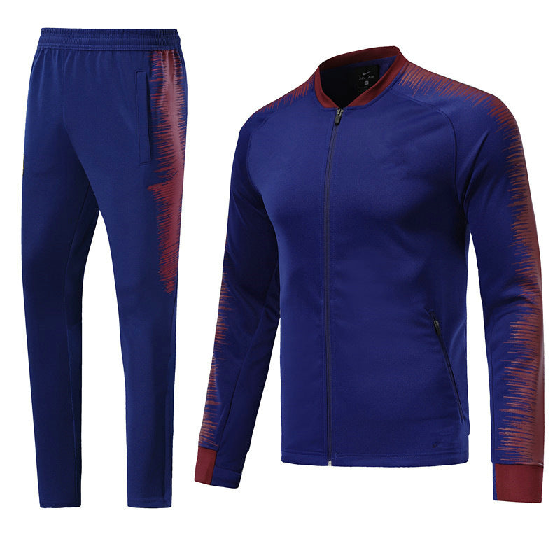 Training men's long sleeve sports cardigan