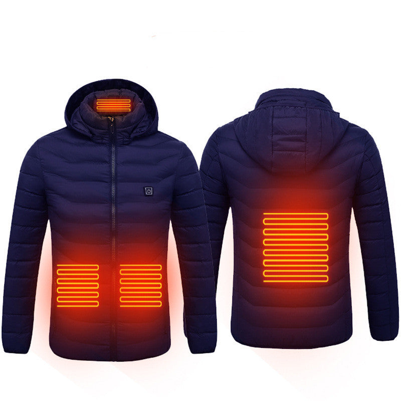 New Heated Jacket Coat USB Electric  Thermal Clothing Heating Vest