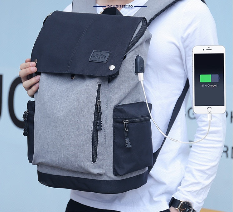 Korean casual backpack