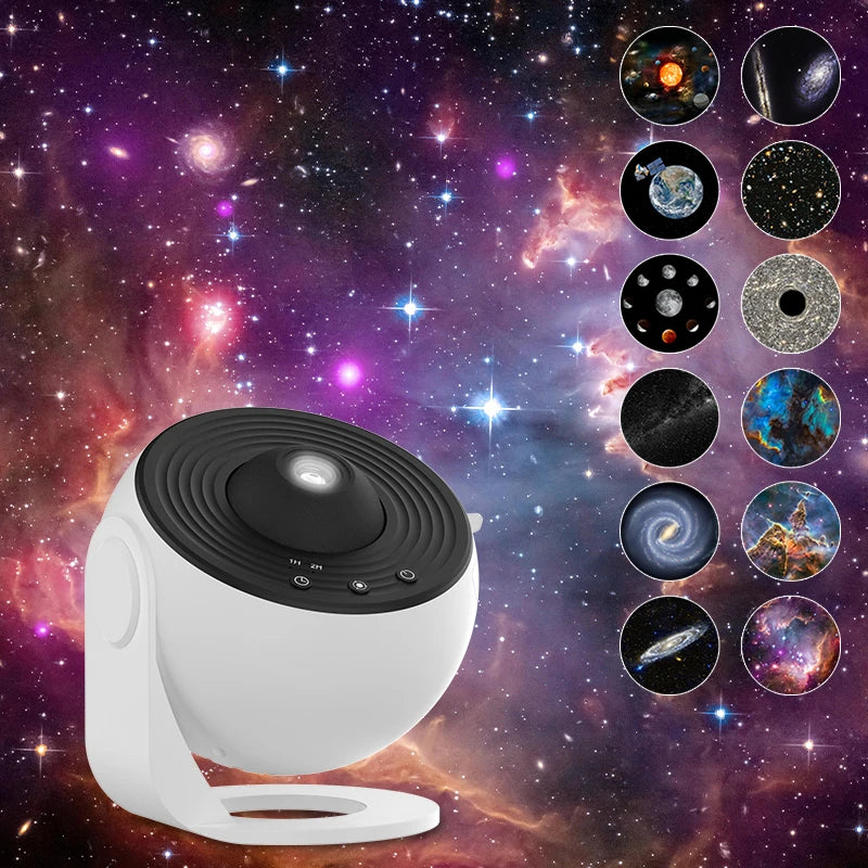Night Light Galaxy Projector Starry Sky Projector 360° Rotate Planetarium Lamp