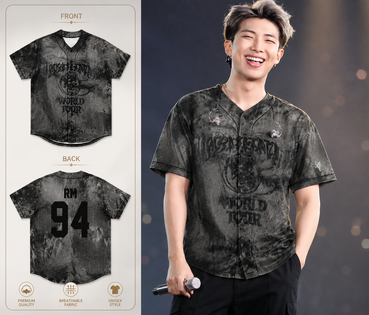 BTS Ultimate Fan Collection Bundle – World Tour Cap & BT21 High-Top Sneakers