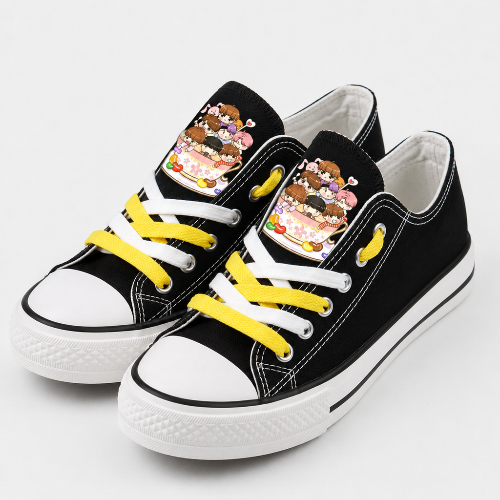 BTS Come Back T-shirt and shoes also with Cap Combo Set
