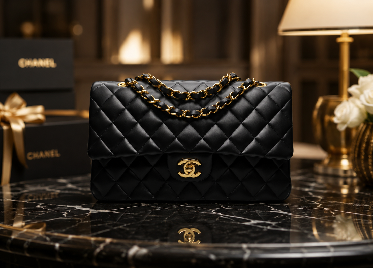 Chanel High-end Classic 11.12 Handbag