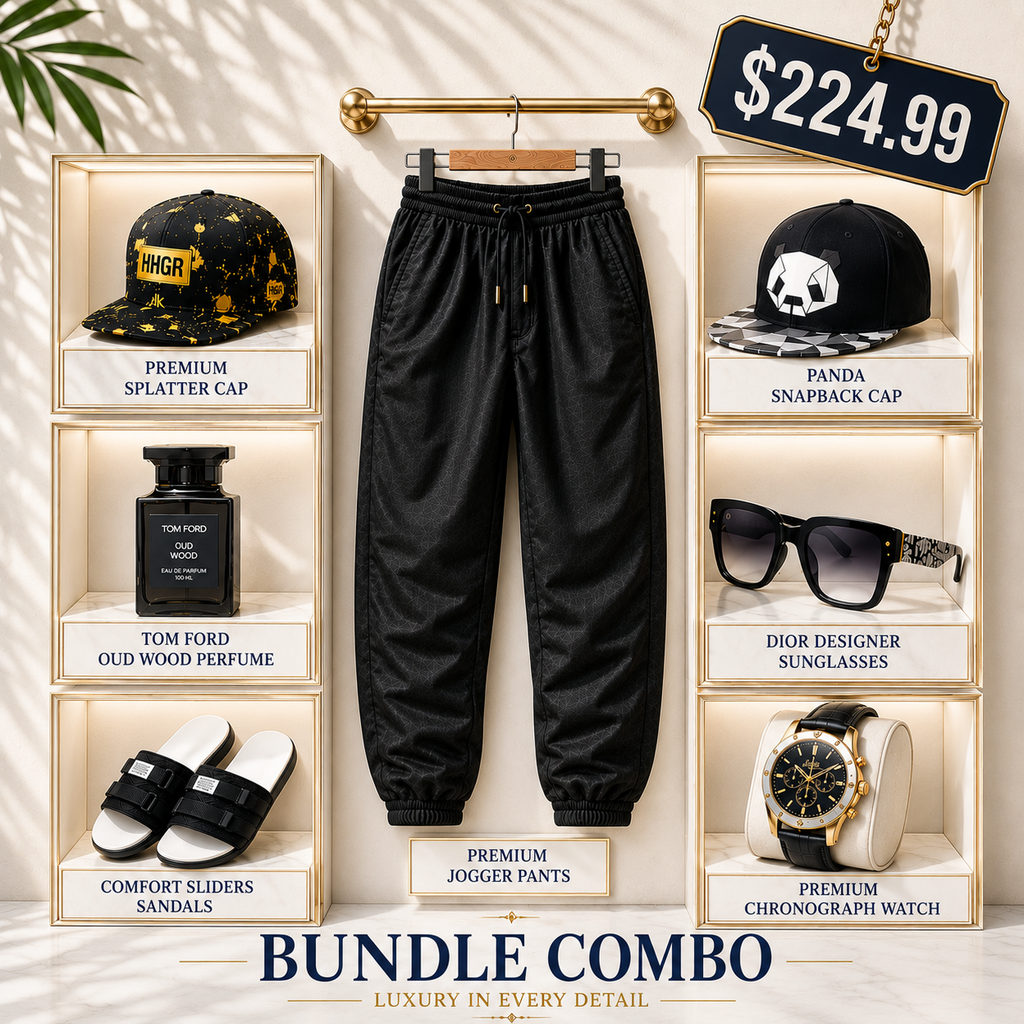 🔥 7-Piece Premium Men's Fashion Bundle – Complete Outfit Combo | Limited-Time Deal