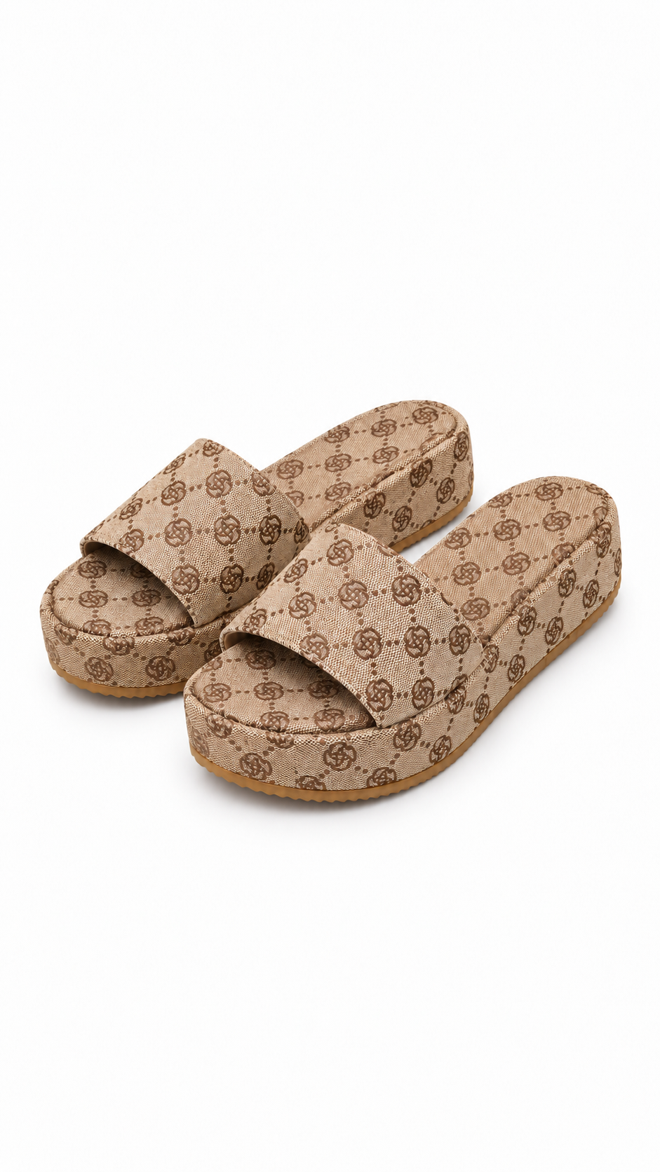 New Women Slippers Summer Fashion Platform Sandals Thick Sole Solid Color Slippers