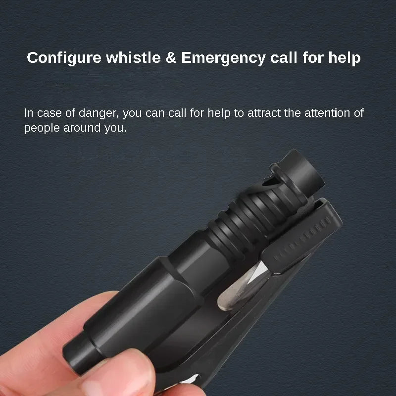 Safety Hammer Car Escape Tool 3-in-1 Window Breaker Seat belt Cutter