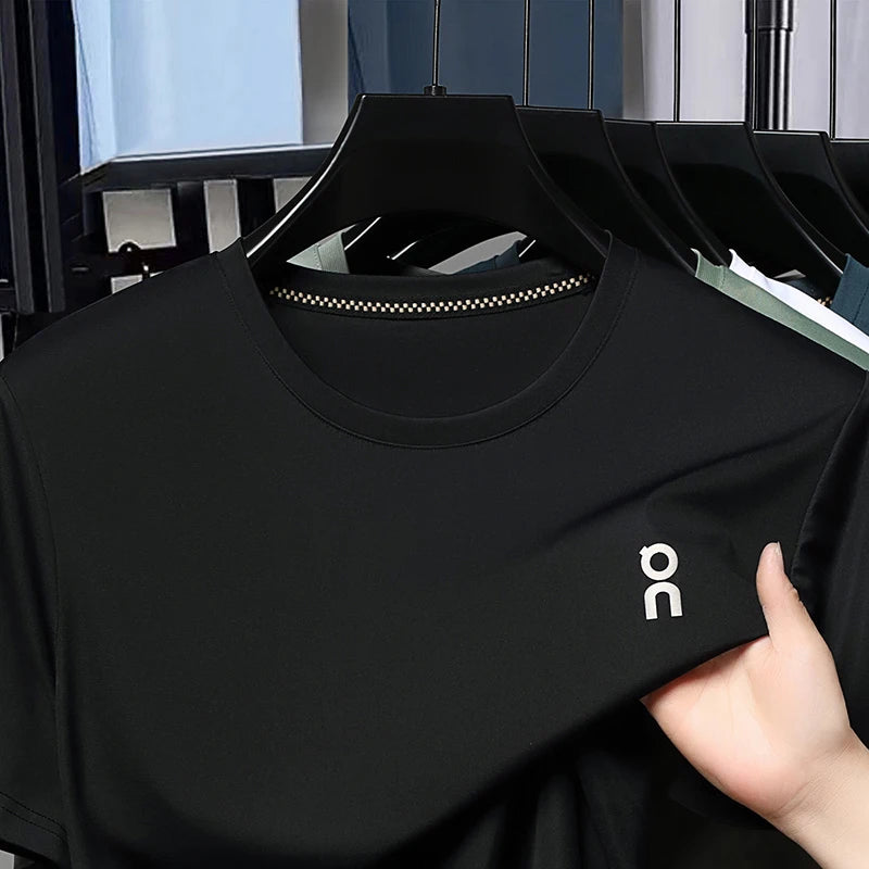 OK T-shirt Men's Round Neck Short Sleeve