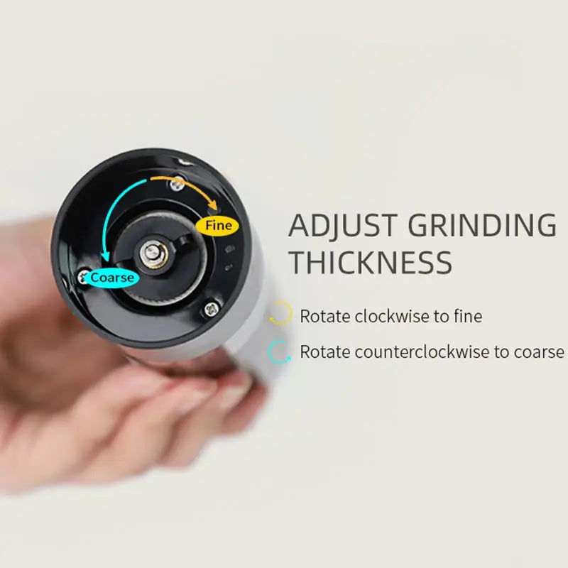 Rechargeable Electric Salt And Pepper Grinder Set