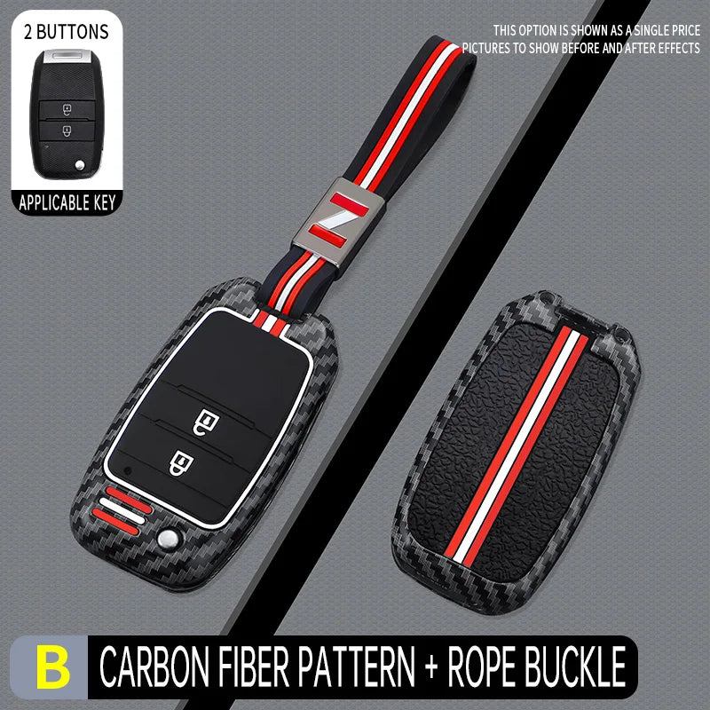 Car Key Case Cover Shell For Kia Carens Ceed