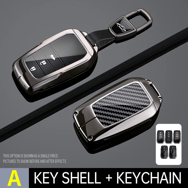 Zinc Car Key Case Cover For Toyota Corolla