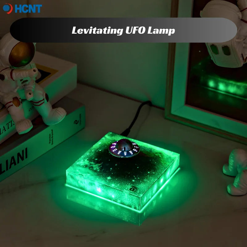 Levitating UFO Lamp Floating RGB Galaxy Light