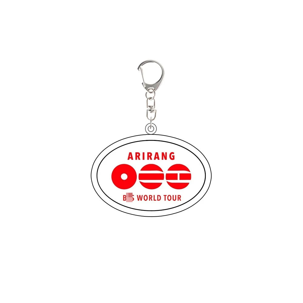 Acrylic Keychain Korean Male Singing Group Peripheral Custom Cartoons
