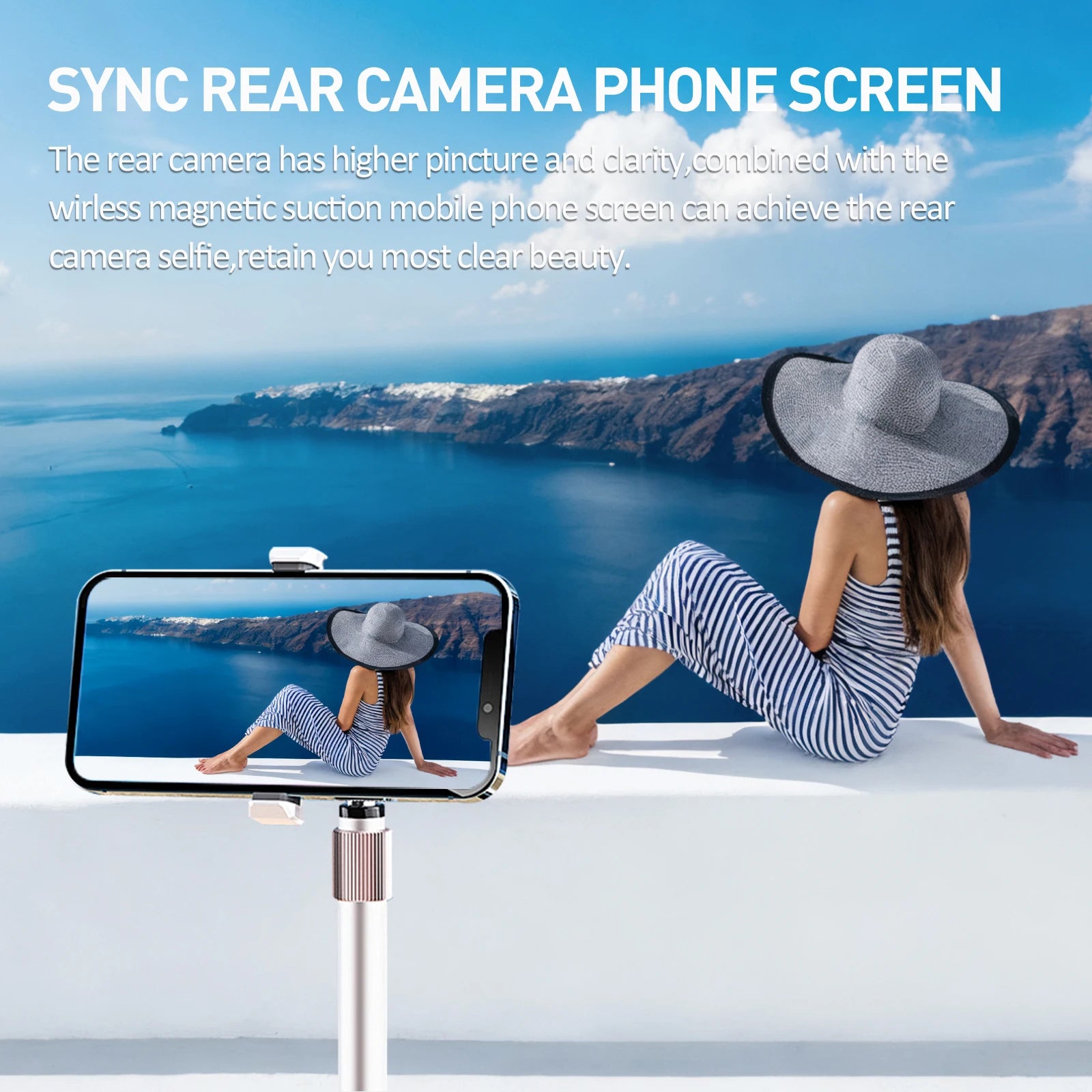 Magnetic Mobile Phone Rear Camera Selfie Video