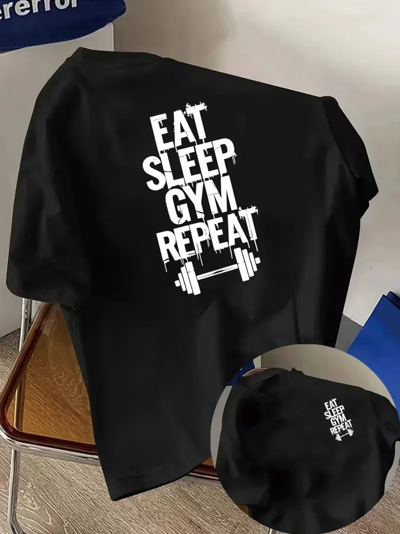 Tshirt Double-sided Short Sleeve Crew Neck Casual Top for SummerSpring