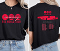 BTS Army World Tour 2026 Kpop Merch Comeback Tour Dates Arirang T-shirt Summer New Men Women Fashion CottonY2K Oversized T-Shirt