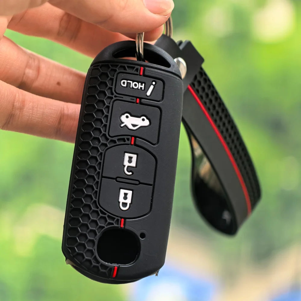 Keychain Silicone Car Key Cover Key Case for Mazda