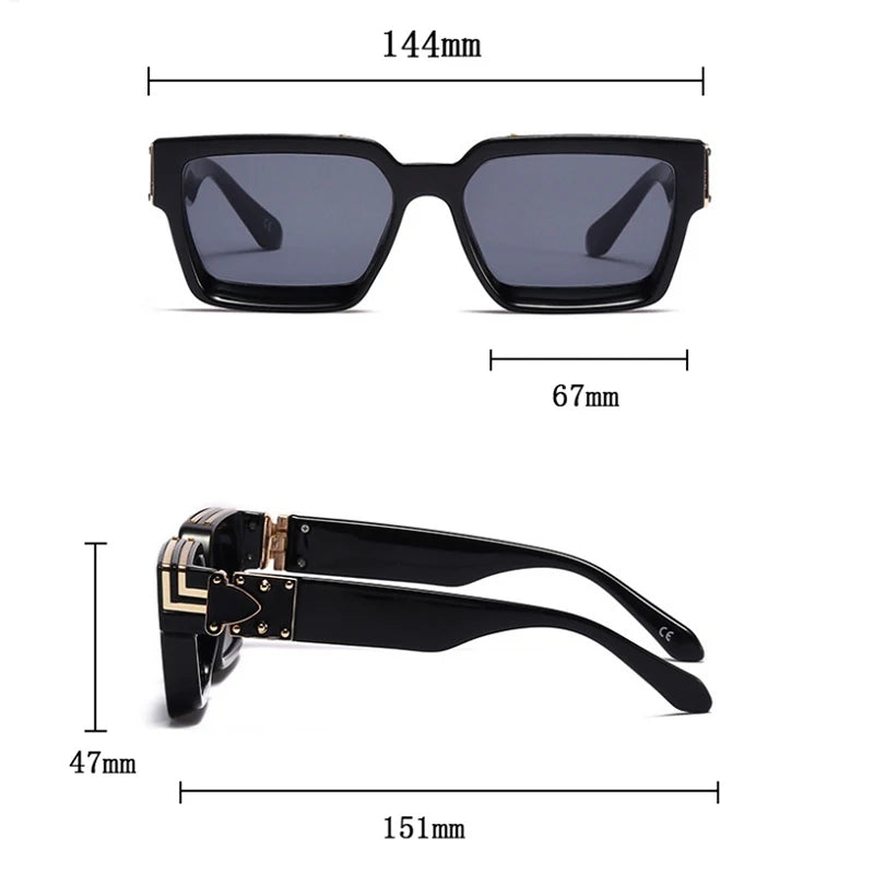 Retro Millionaire Sunglasses