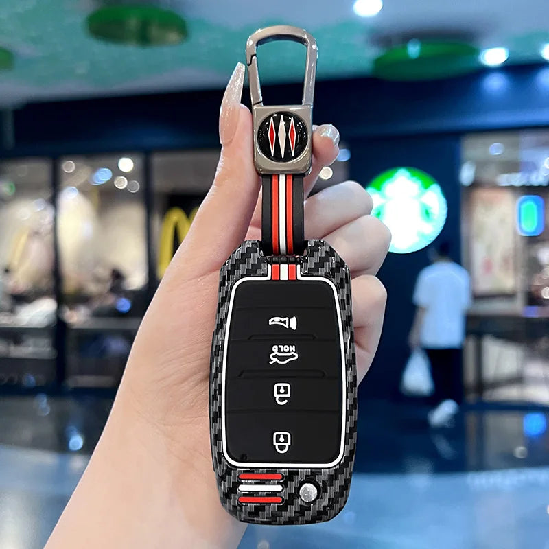 Car Key Case Cover Shell For Kia Carens Ceed