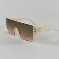 New Rimless Oversized Sunglasses