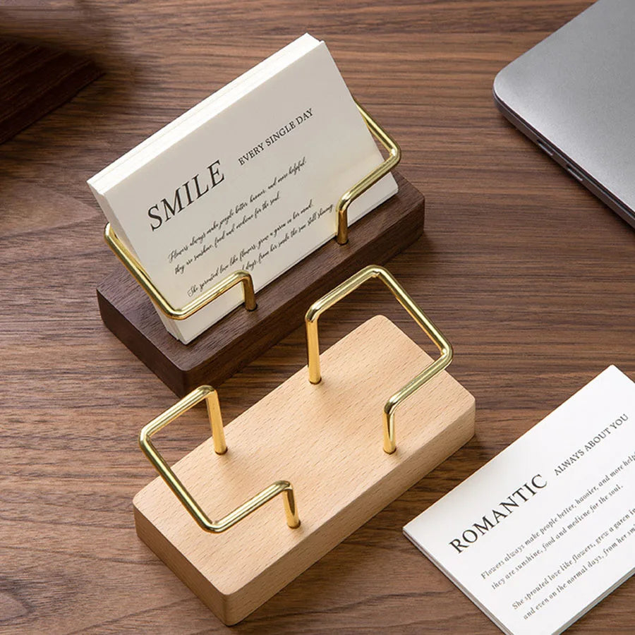 Business Card Holder Organizer Office Desk