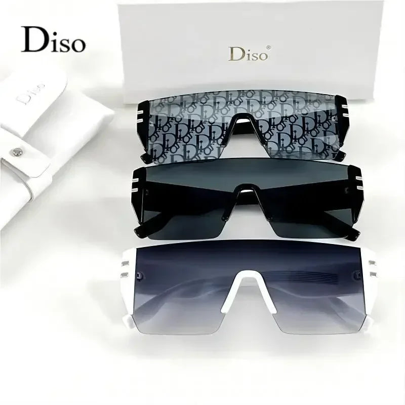 New Rimless Oversized Sunglasses