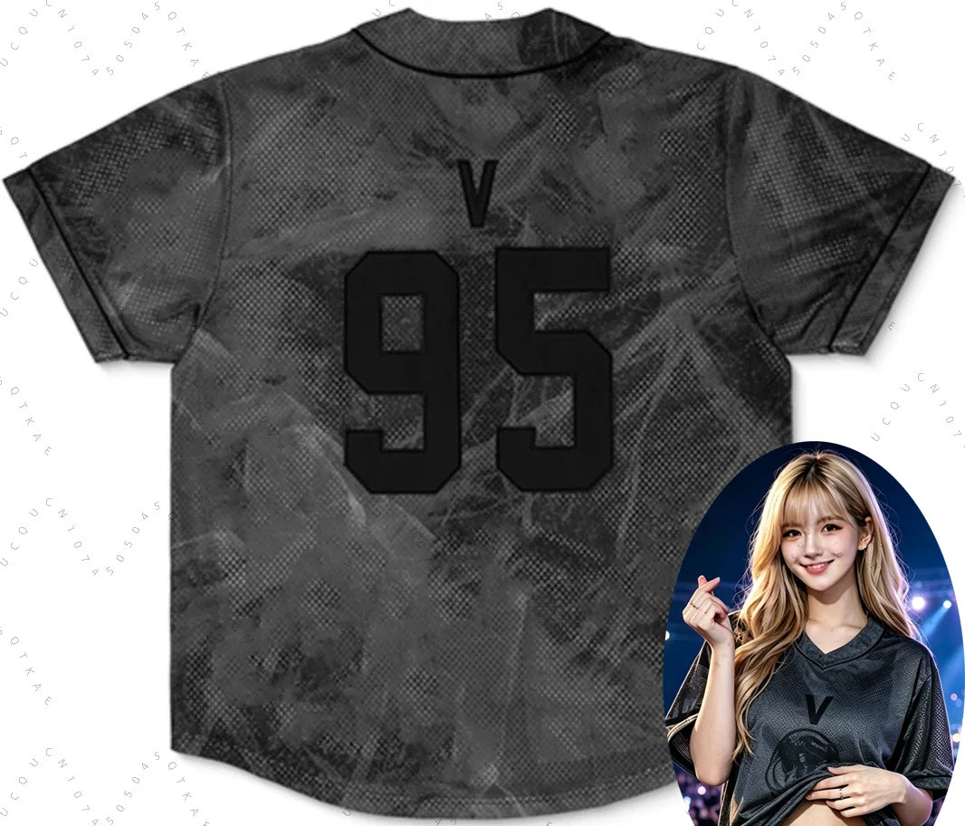 KPOP BTS Shirt, Teen Daily Sports Jersey, Suitable for Street Dance &