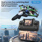 Airplane 2.4G WIFI RC Fighter Stunt Tumbling Helicopter with LED Colored Lights Airplane