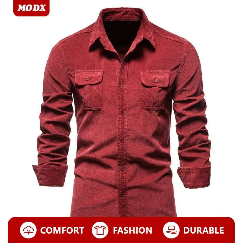 Business Autumn Man Cotton Basic Man Pullover Comfortable Wear
