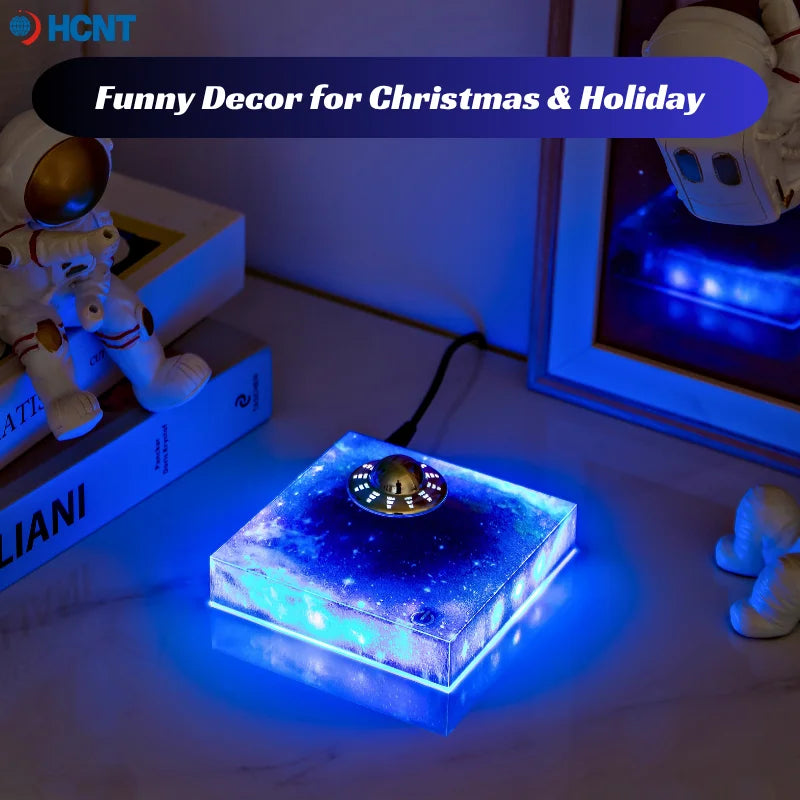 Levitating UFO Lamp Floating RGB Galaxy Light