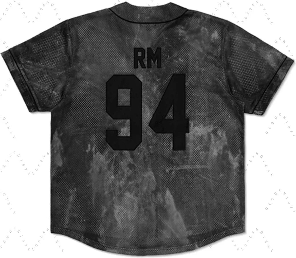 2026 Men Women KPOP V-neck T-shirt Jersey Suitable for Street Dance & BTS Concert