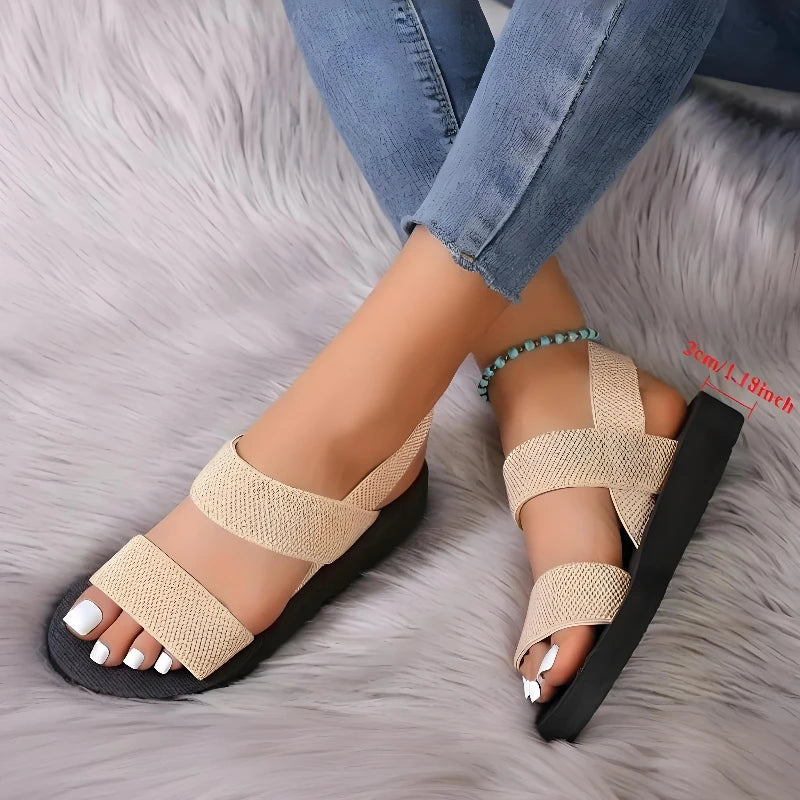 Women Slingback Wedge Sandals Outdoor Summer Lightweight Slides