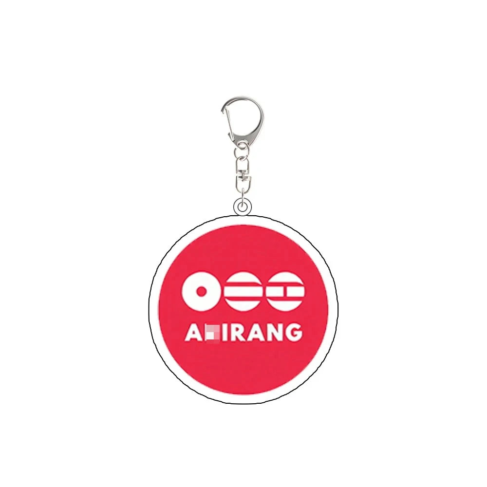 Acrylic Keychain Korean Male Singing Group Peripheral Custom Cartoons