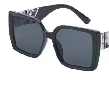 Square Sunglasses Women Fashion Letter Outdoor