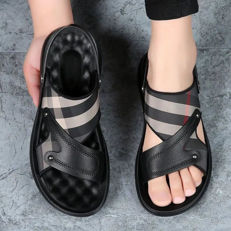 Luxury Men's Sandals - Premium Summer Slide Sandal