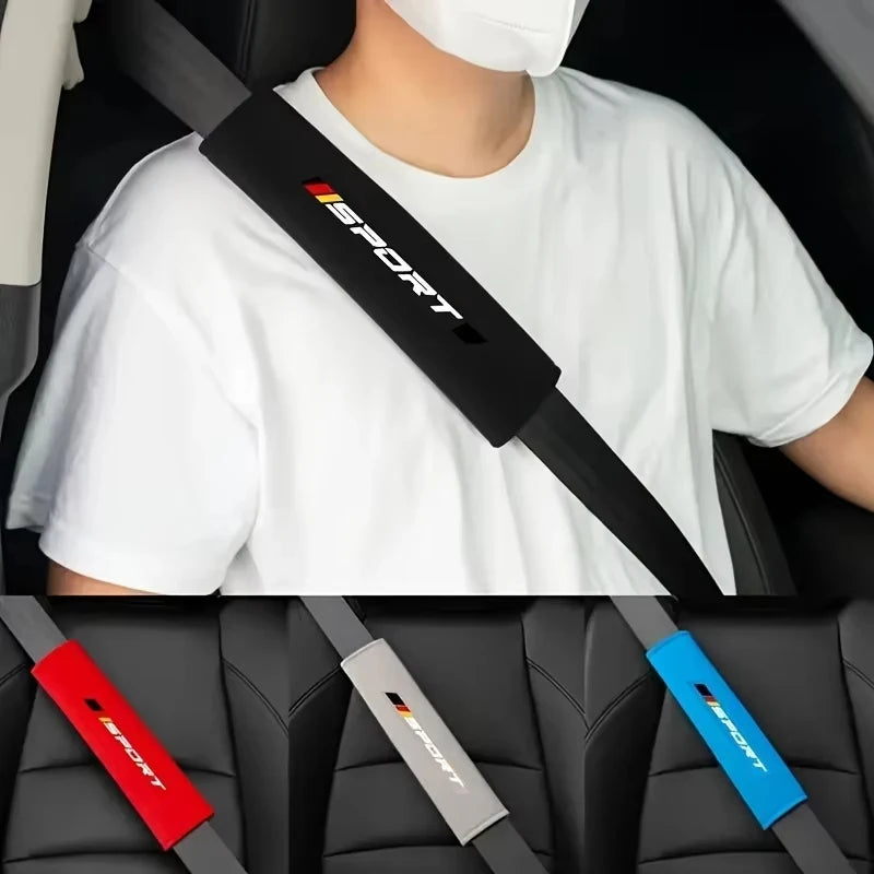 2 Pcs Soft and Comfortable Car Seat Belt Cushions