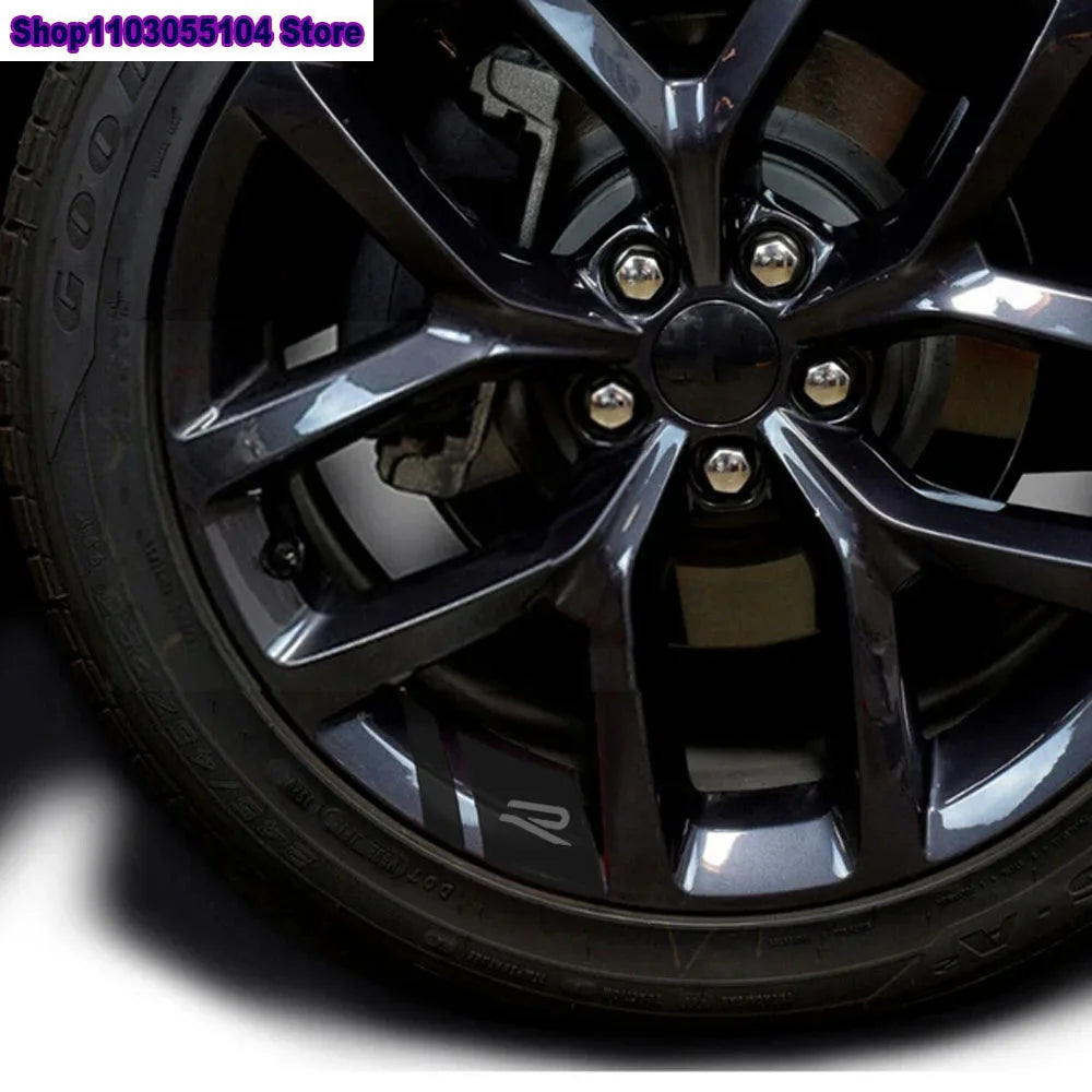 6pcs Reflective Car Wheel Rim Sticker for Volkswagen