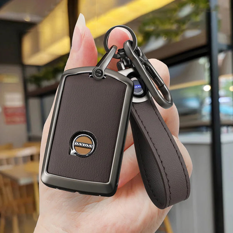 Zine Alloy Car Key Case Shell Cover For Volvo XC60 Protection Accessory