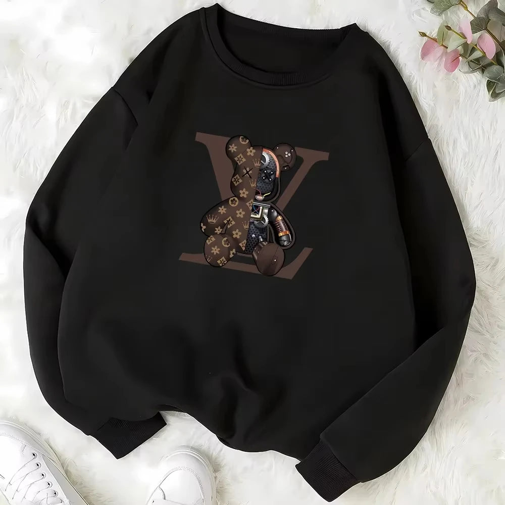 LV Autumn Winter Mens Luxury Pullover Hoodie High Quality Designer