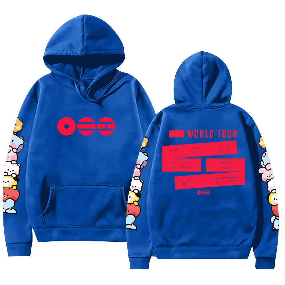 A-Arirang Album Tour Graphic Print Hoodies Pop Fans Gifts