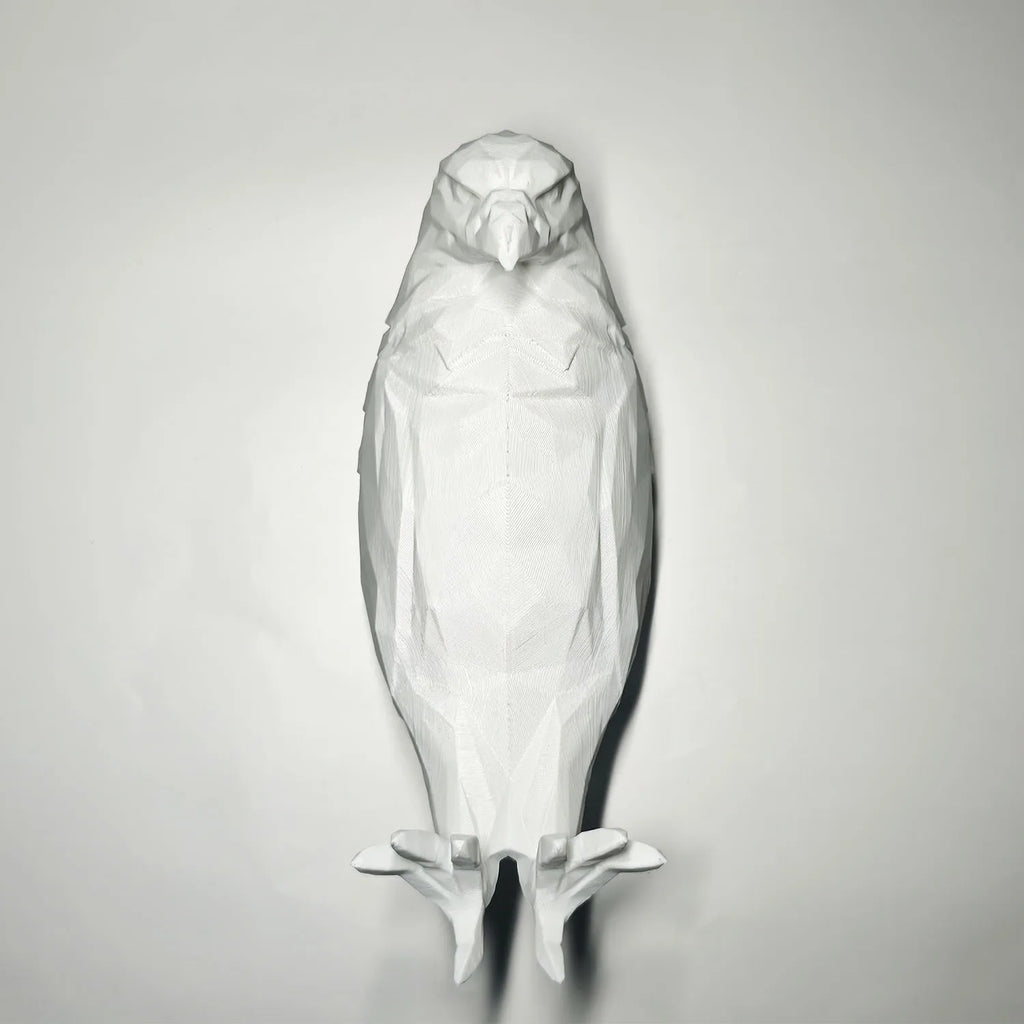 3D printed light and shadow lamp owl