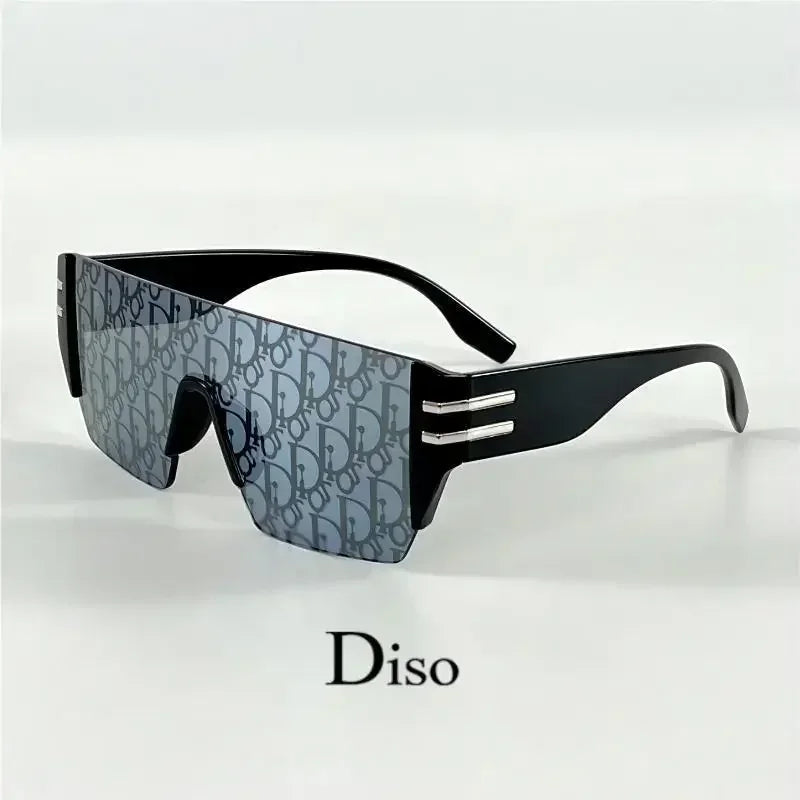 New Rimless Oversized Sunglasses