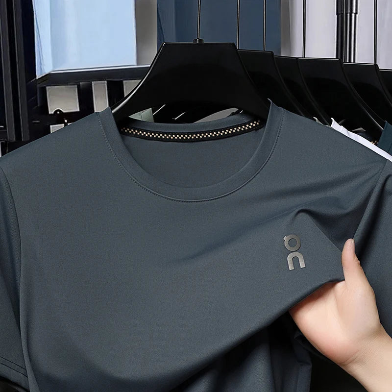 OK T-shirt Men's Round Neck Short Sleeve