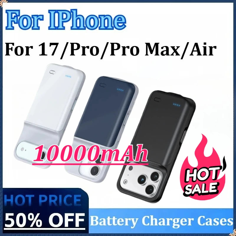 For IPhone 17 / Pro / Pro Max / Air Phone Charger Battery Case