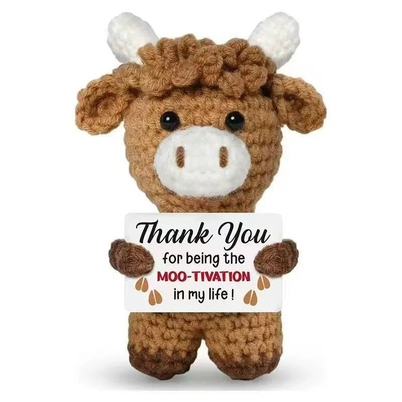 New Handmade Crochet Doll for Mom Dad Knitted Collectible Gift