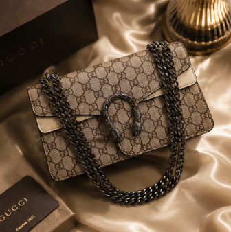 Gucci Lightweight Shoulder Bag with Magnetic Snap